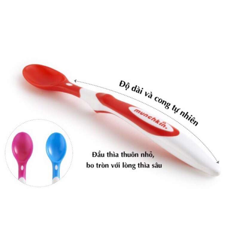 Thìa mềm ăn dặm Munchkin cho bé (giá 1 chiếc)