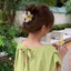 Kẹp tóc hoa sứ hoa ly AAA iLita càng cua đẹp cho nữ đẹp hottrend nhiều màu sắc phong cách Hawaii, cặp búi tóc màu
