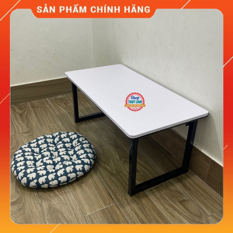 Bàn học gấp gọn ngồi bệt kích thước 40x80 50x70 50x80 cao 30cm yêu cầu bấm chốt mới gập chân