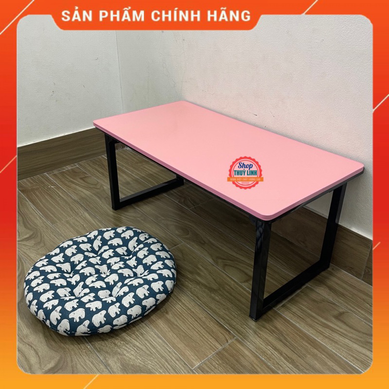 Bàn học gấp gọn ngồi bệt kích thước 40x80 50x70 50x80 cao 30cm yêu cầu bấm chốt mới gập chân