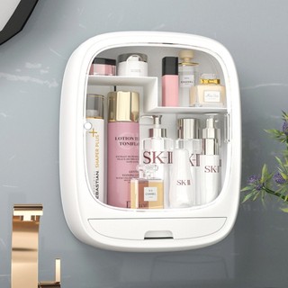 Tủ Dán Tường Hokori Có Nắp Chống Nước, Đựng Đồ Mỹ Phẩm Treo Tường, Tủ Thuốc Dán Tường 3635