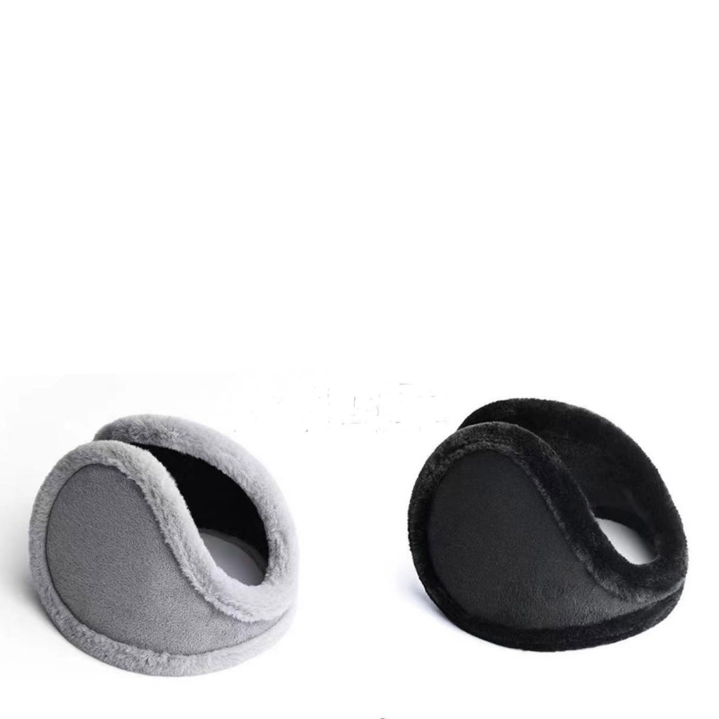 Chụp tai mùa đông - Bịt tai giữ ấm Chất liệu nỉ có lót lông mềm nhẹ phong cách đơn giản