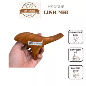 Cây Dụng Cụ Bấm Huyệt Chim Én 3 cạnh bằng gỗ - Bấm Huyệt Ấn Huyệt Massage Toàn Thân Bàn Chân Cổ Vai Gáy