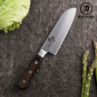 Dao bếp Nhật cao cấp KAI Benifuji Santoku - Dao thái đa năng AB5439 (145mm)