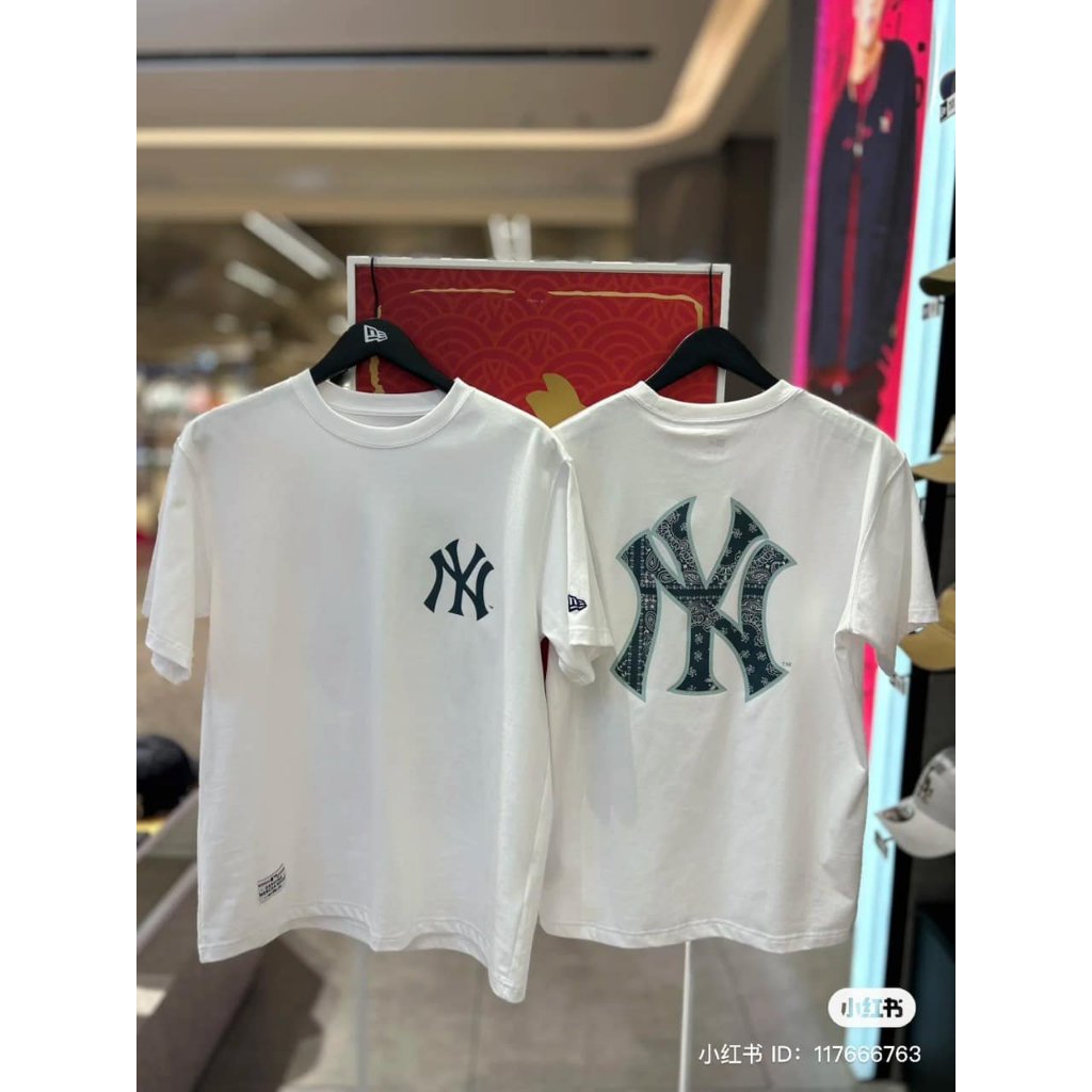 Áo Phông Newera [Chính hãng ] Mẫu NY Lưng ngực các màu Unisex nam/nữ | BigBuy360 - bigbuy360.vn