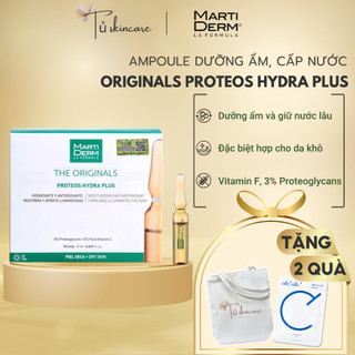 Ampoule Dưỡng Ẩm, Làm Săn Chắc & Ngừa Lão Hoá Da - MartiDerm The Originals Proteos Hydra Plus