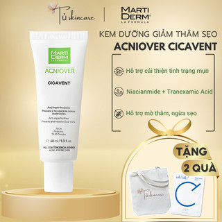 Kem Dưỡng Giảm Mụn & Mờ Vết Thâm Martiderm Acniover Cicavent 40ml