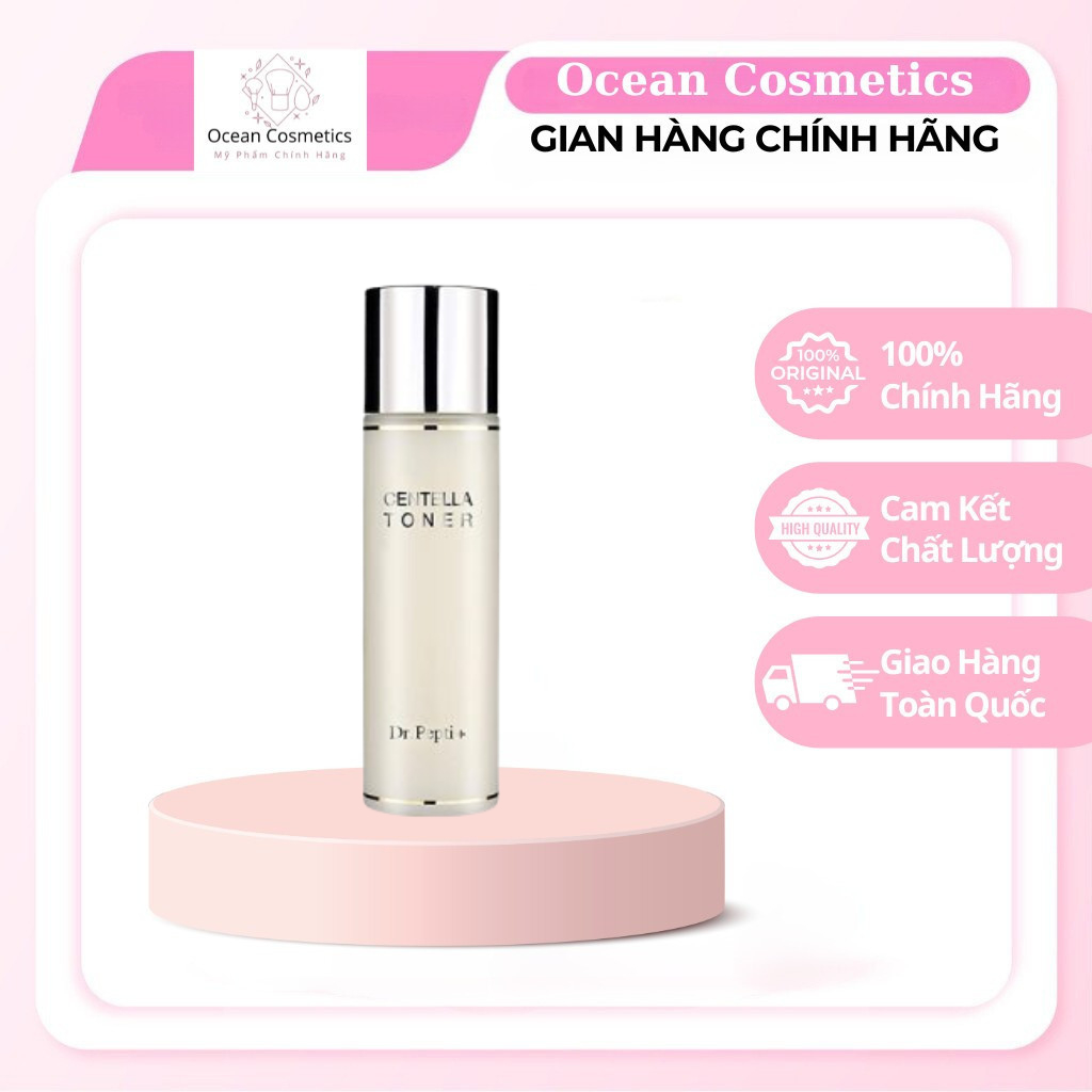 Nước Hoa Hồng Dưỡng Da Dr.Pepti Centella EX Toner Giúp da hấp thụ tinh chất