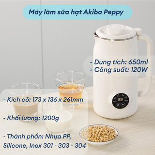 Máy làm sữa hạt đa năng, máy xay cầm tay Inochi -  nấu sữa hạt,làm sữa đậu nành,nấu cháo ăn dặm