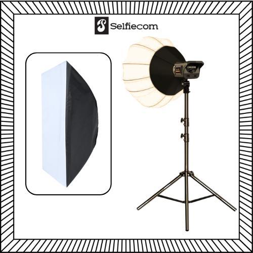 Bộ Softbox Hình Cầu/ Hình Vuông 200W Công Suất Lớn - Livestream, Chụp ảnh, Quay video sản phẩm