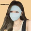Khẩu Trang Vải Chống Nắng Toàn Mặt Thoáng Khí Ngăn Tia UV full face KT02 TKTD