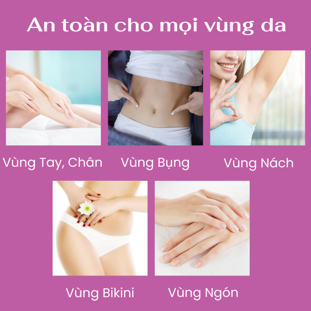 Kem tẩy lông BLANICA tẩy sạch lông vùng kín, tay, chân, nách, dịu nhẹ không gây kích ứng da 120ml