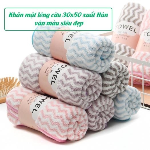FREESHIP khăn mặt hàn quốc sét 1 chiếc Hàng cao cấp