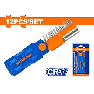 ĐỒ NGHỀ WADFOW Bộ 12 mũi bắt vít từ WBS2601