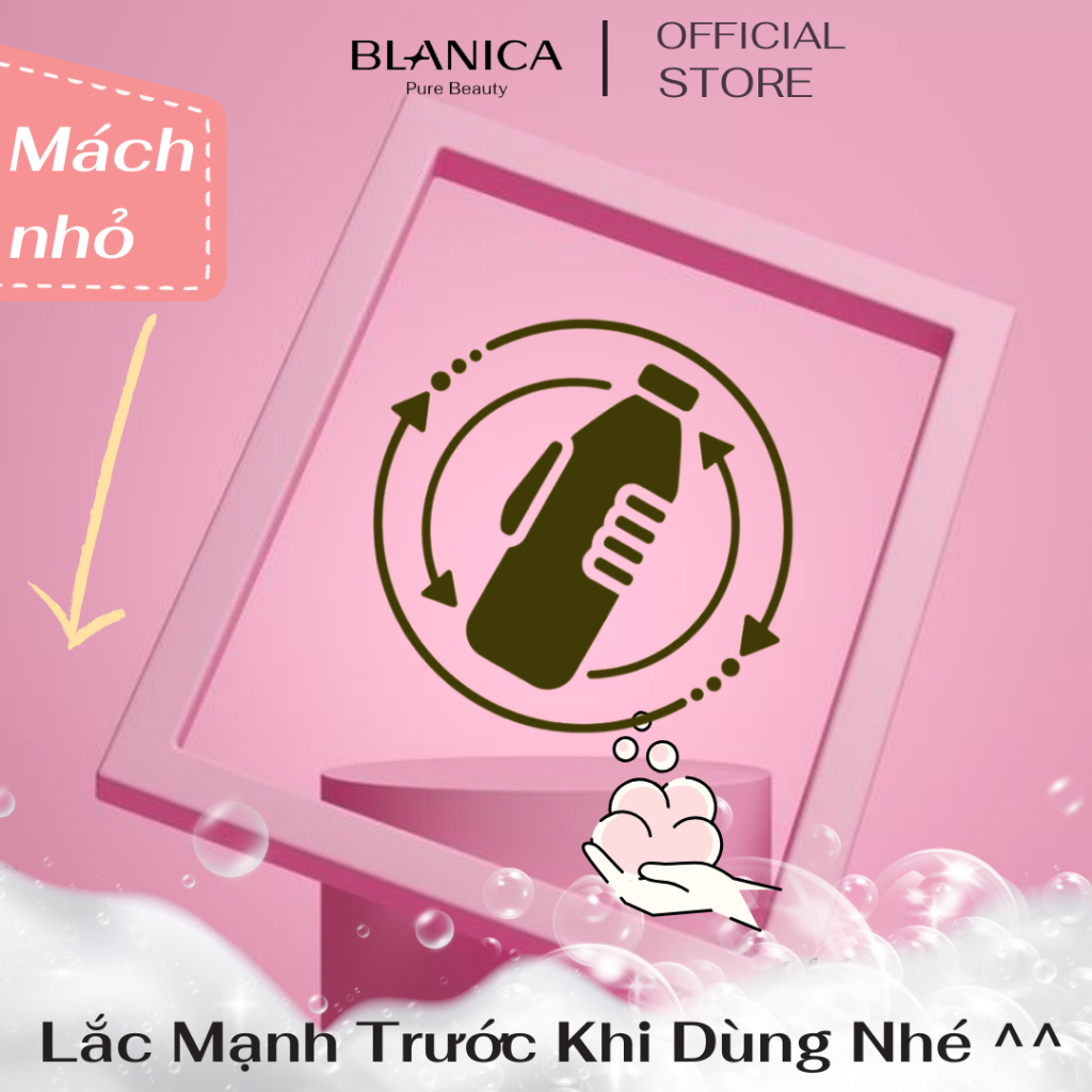 Ảnh Dung dịch vệ sinh nữ dạng bọt chiết xuất cúc la mã BLANICA Gentle Intimate Cleansing Foam 100ml 4