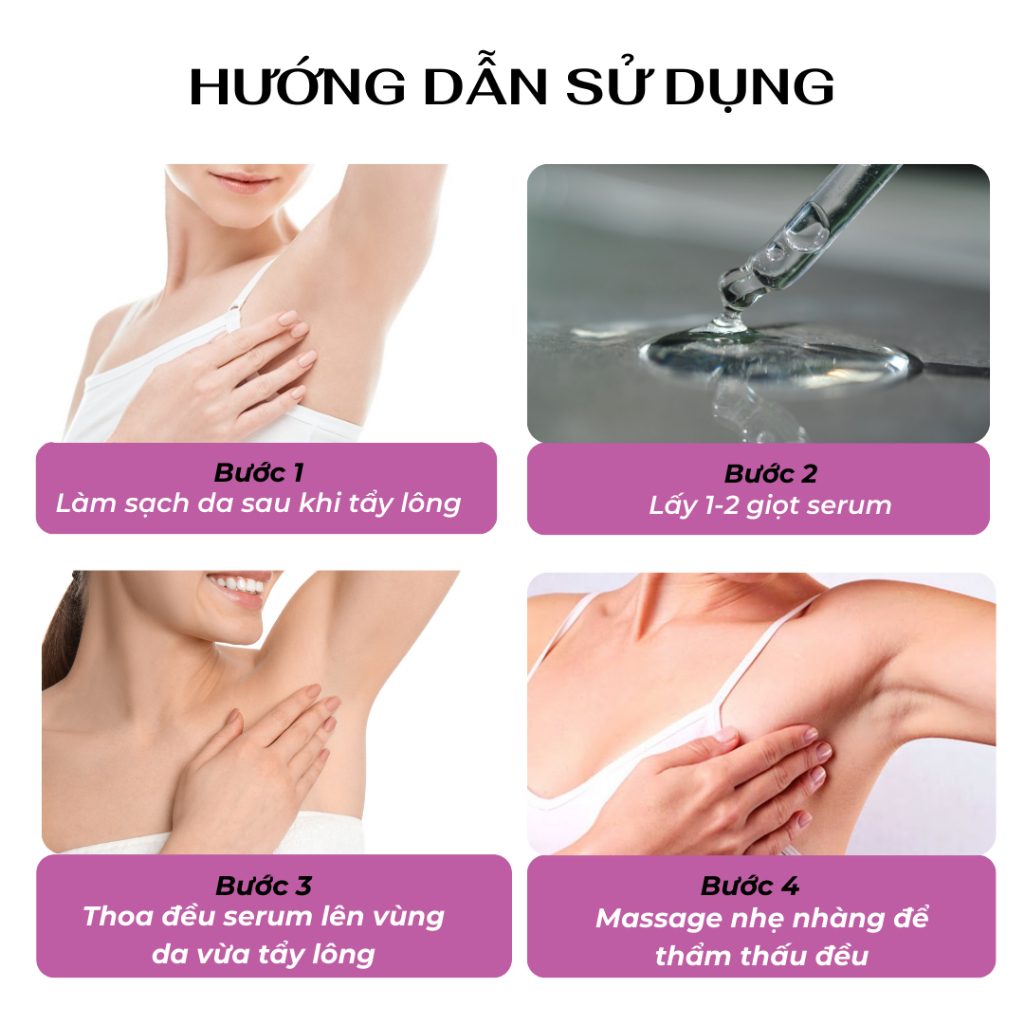 Serum sau tẩy lông, triệt lông, wax lông làm giảm kích ứng và ức chế mọc lông BLANICA  15ml