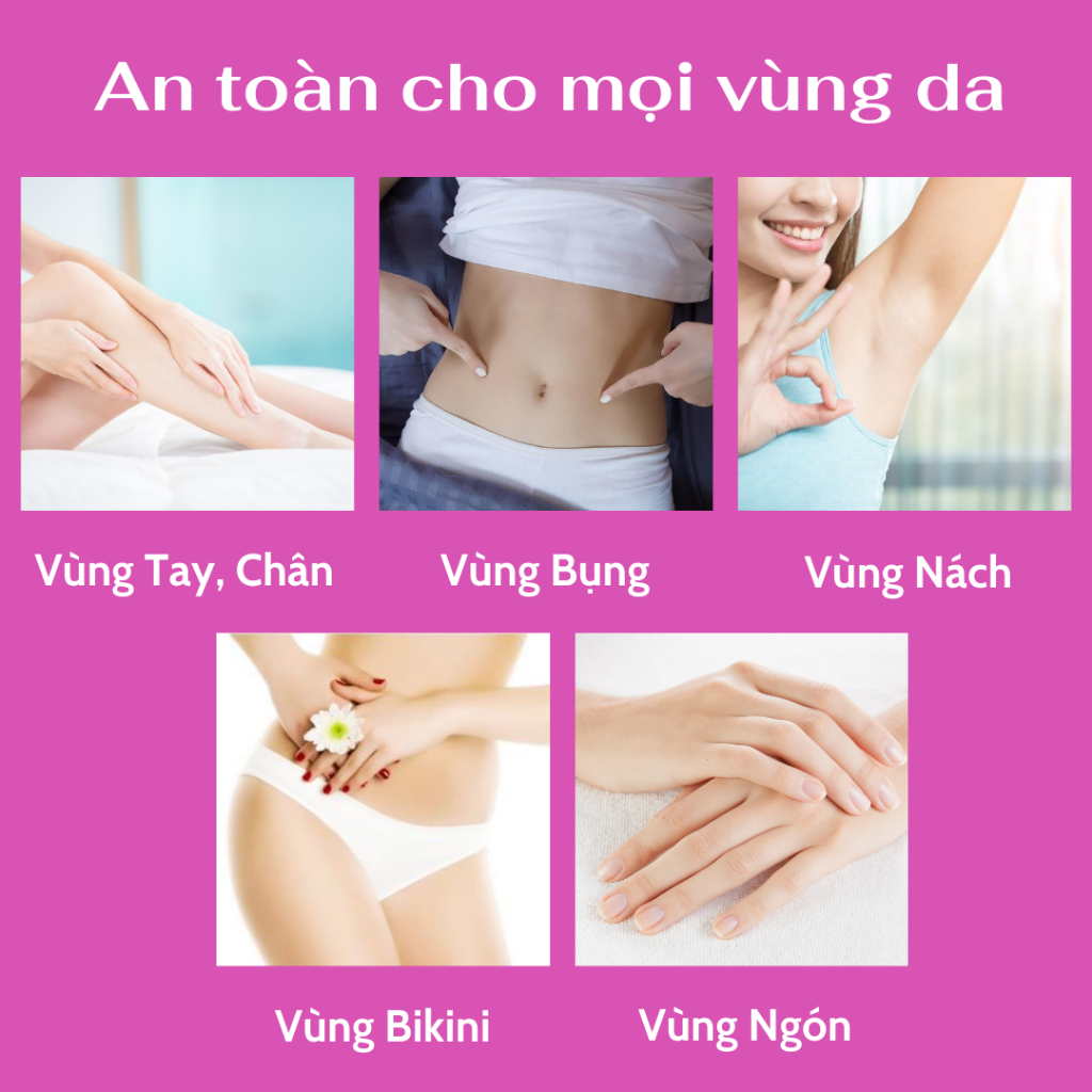Ảnh Kem tẩy lông BLANICA Hair Removal Cream tẩy sạch lông vùng kín, tay, chân, nách an toàn, không đau rát 120g 3