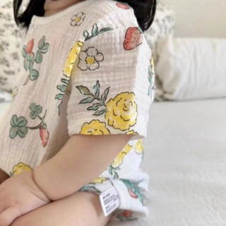 [VẢI XÔ MUSLIN] Bộ Body Vải Xô Muslin Cao Cấp Họa Tiết Sang Xinh Đáng Yêu, An Toàn Cho Làn Da Em Bé