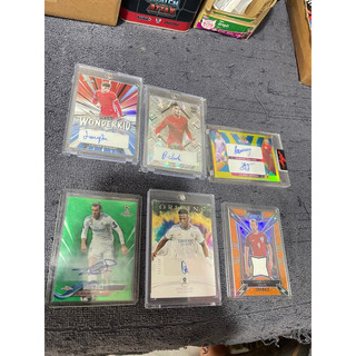 Thẻ Chữ Kí Cầu Thủ Bóng Đá Chính Hãng Topps Panini & Leaf
