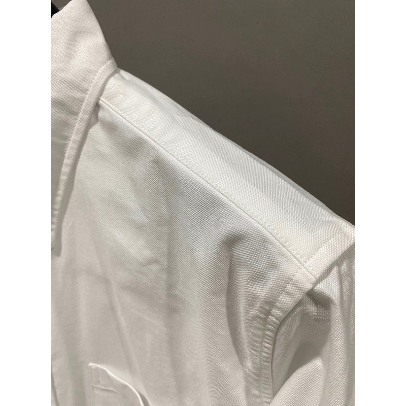 ⚡️[Hight Quality] Áo Sơ Mi Tho.m Nam Nữ Vải Oxford - Điểm Nhấn Khóa Kéo Phối 4 Vạch Cầu Vồng Cao Cấp - Qccc Full Túi Tag