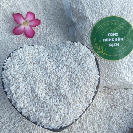 nếp thơm dẽo, NẾP THai THƠM ,nếp cai hoa vàng 1kg