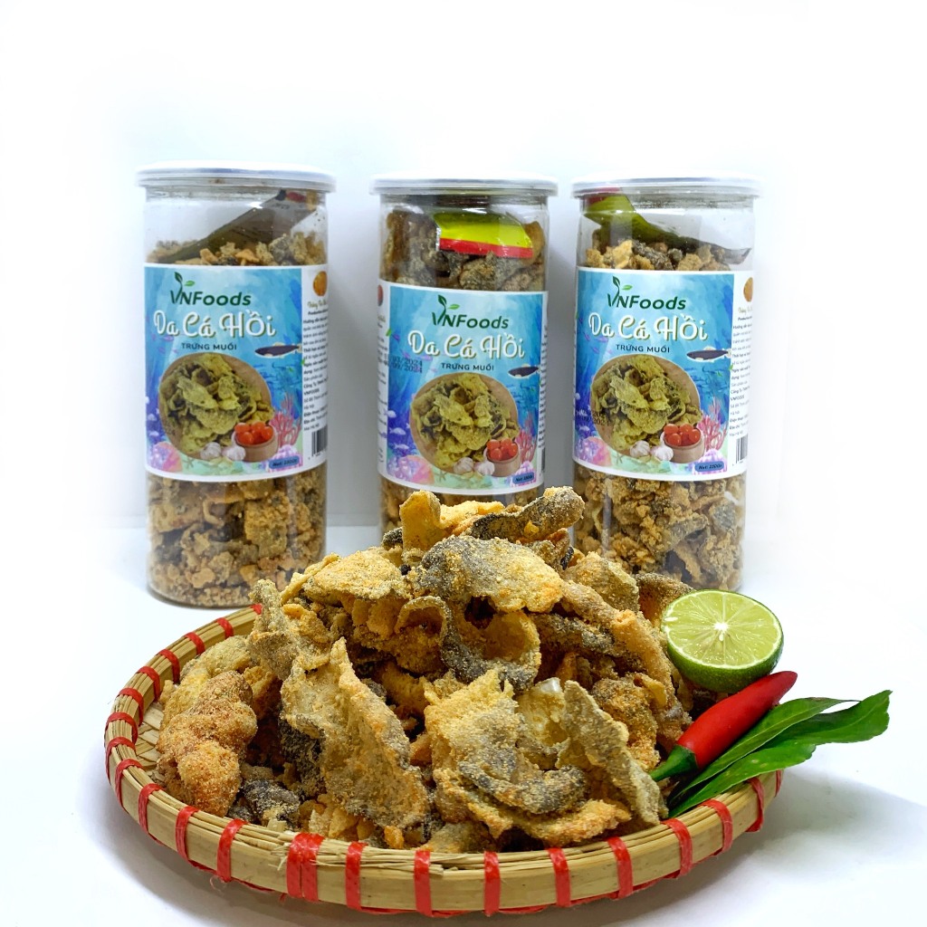 Da Cá Trứng Muối Snack Hũ 250Gr Đẫm Trứng Muối Phù Hợp Cho Mọi Lứa Tuổi ...