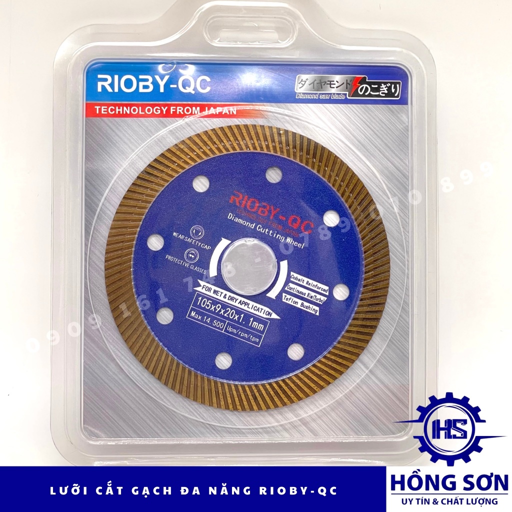 Lưỡi Cắt Gạch Rioby- QC 105 Hàng Chính Hãng | Shopee Việt Nam