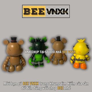 Mô hình Funko FNAF Snap cao 9cm cử động xoay tròn, tháo rời bộ phận - Chọn nhân vật Phantom Foxy, Freedy, Chica BEE VNXK