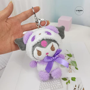 Móc Khóa Hot Trend LINDO, Gấu Dâu, Kuromi, Loopy, Thỏ Hồng, Quà Tặng Đáng yêu, Treo balo, cặp