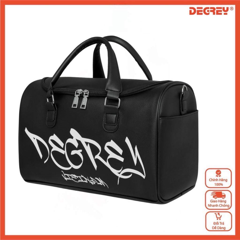 Túi da Degrey du lịch medium size travel simili bag - TVBM