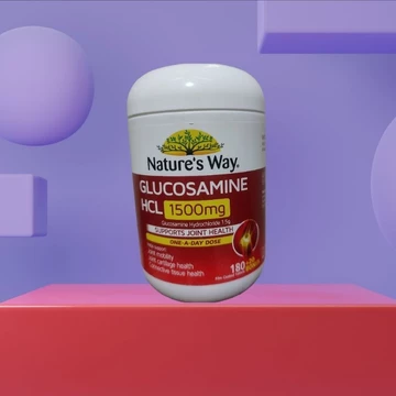 Viên uống Nature's Way Glucosamine HCL 1500mg (hàm lượng cao 1500mg) 200 viên