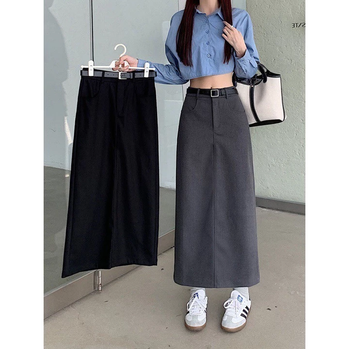 Chân Váy Công Sở Dáng Dài Midi Siêu Đẹp Chân Váy Công Sở Đẹp Mặc Siêu Xinh M184
