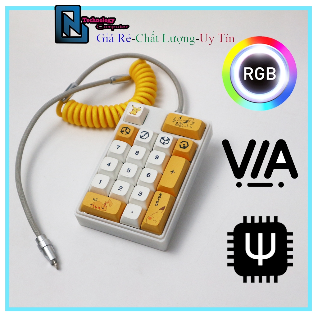 Bàn Phím Kit DS19 Keymap Qua VIA Tuỳ Chỉnh Chế Độ Kết Nối Có Dây ...
