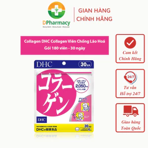 Viên uống Collagen thương hiệu DHC Collagen, hỗ trợ tăng khả năng đàn hồi của da, gói 180v/30 ngày