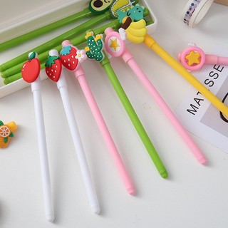 Bút Bi Có Nắp Mực Đen Học Sinh Xinh Xắn Văn Phòng Phẩm MEILI STORE