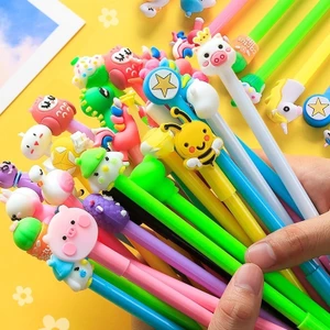 Bút Bi Có Nắp Mực Đen Học Sinh Xinh Xắn Văn Phòng Phẩm MEILI STORE