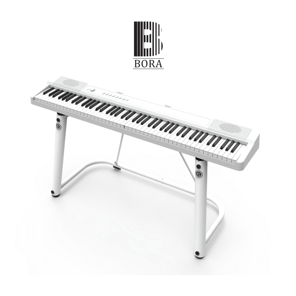 Đàn piano điện gấp gọn, Digital Foldable Piano - Bora BX40 - Màu trắng ...