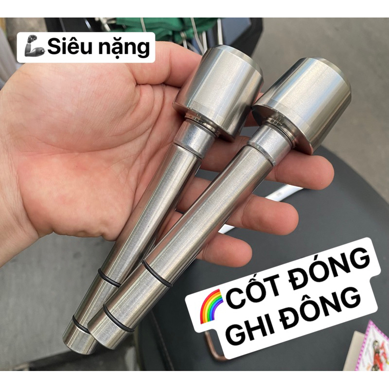 Gù Inox nặng 1KG - Gù + Cốt đóng ghi đông chống rung tay lái | Shopee ...