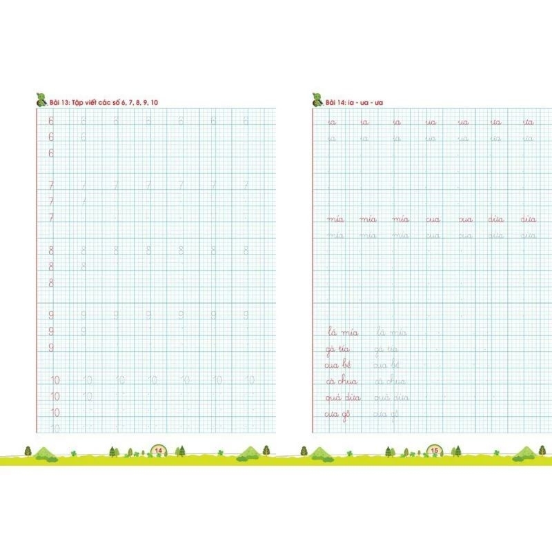 Ảnh Sách - Luyện Viết Chữ Cỡ Nhỏ 1 Ô Ly - Theo Chương Trình Sách Giáo Khoa Mới 2