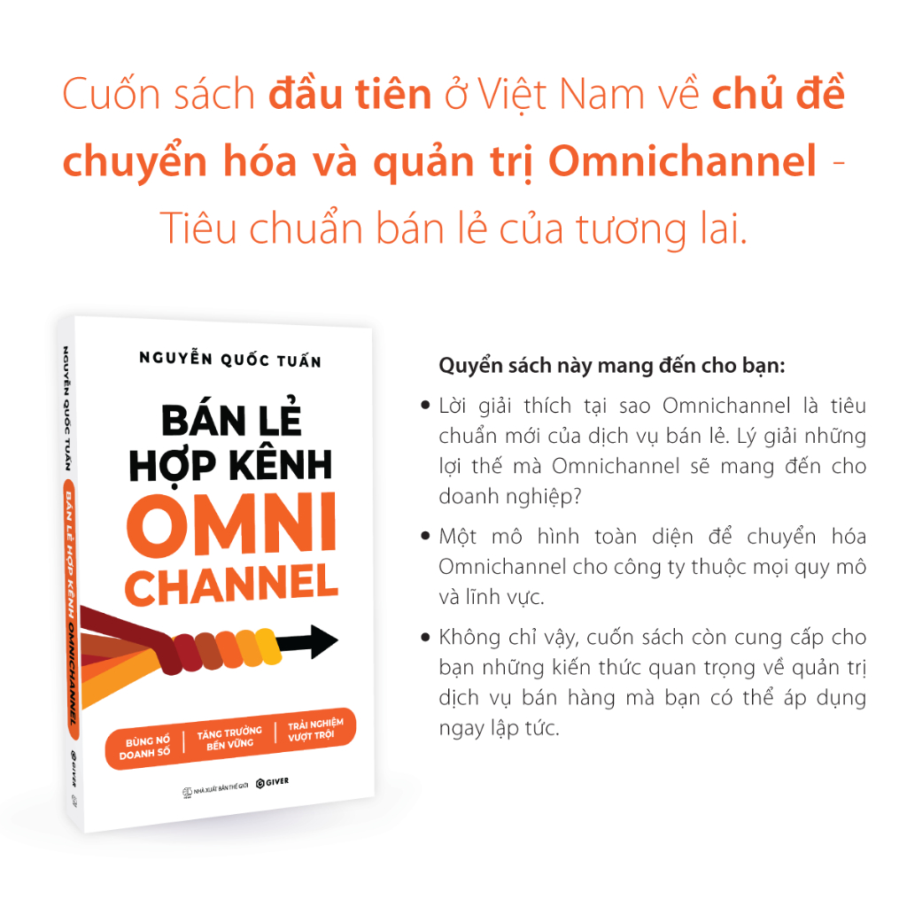 Sách - Bán Lẻ Hợp Kênh Omnichannel - Bùng nổ doanh số - Tăng trưởng bền vững - Trải nghiệm vượt trội