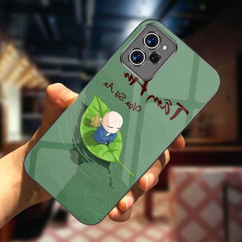 Ốp Lưng XIAOMI REDMI 12 4G Mặt Lưng Kính Cường Lực In 3D Cao Cấp
