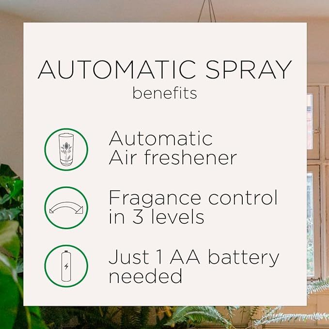 Máy xịt thơm phòng tự động Air Wick, ngát hương 24/7, thời gian xịt lên đến 70 ngày, 250ml | BigBuy360 - bigbuy360.vn