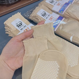 Vớ Tất Da Nữ Mỏng Tròn Đầu Cao Cấp Cổ Nhún T&T SOCKS Thoáng Khí Mềm Mại - DM589
