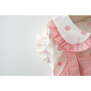 Váy bé gái dạng yếm xinh xắn 7-11kg mẫu mới hè D959