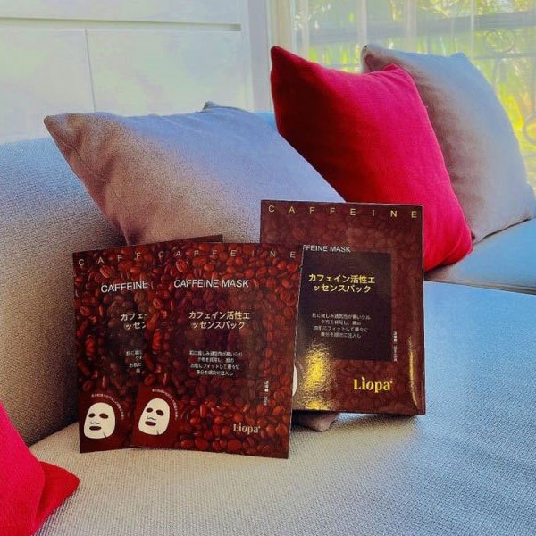 Mặt Nạ Cà Phê Liopa Mask Trắng Da Phục Hồi Chính Hãng Nhật Bản - Mask Caffeine
