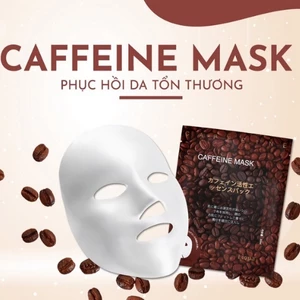 Mặt Nạ Cà Phê Liopa Mask Trắng Da Phục Hồi Chính Hãng Nhật Bản - Mask Caffeine