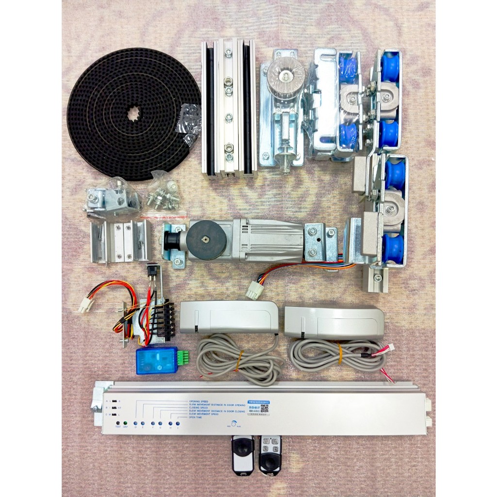 Bộ phụ kiện gắn cửa kính tự động Gs150-60W, Gs180-100W