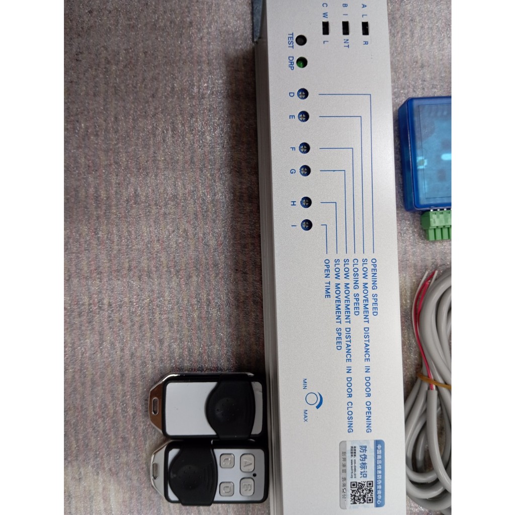 Bộ phụ kiện gắn cửa kính tự động Gs150-60W, Gs180-100W
