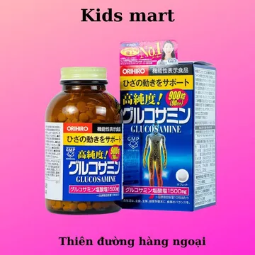 Viên bổ xương khớp Glucosamine Nhật Bản giúp tái tạo sụn khớp giảm đau sưng khớp hiệu quả, Mẫu mới