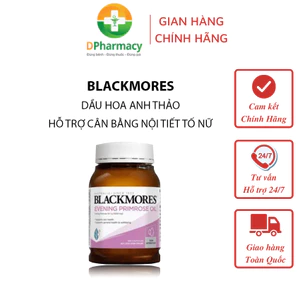 EPO BLACKMORES Tinh dầu hoa anh thảo, cân bằng nội tiết tố nữ, hỗ trợ điều hoa kinh nguyệt.190 viên